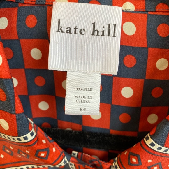 KATE HILL Silk Dress - Picture 4 of 9